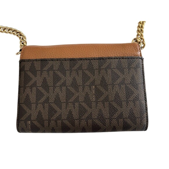 Michael Kors Hudson Large Phone Leather Crossbody Bag NWOT - Picture 3 of 9